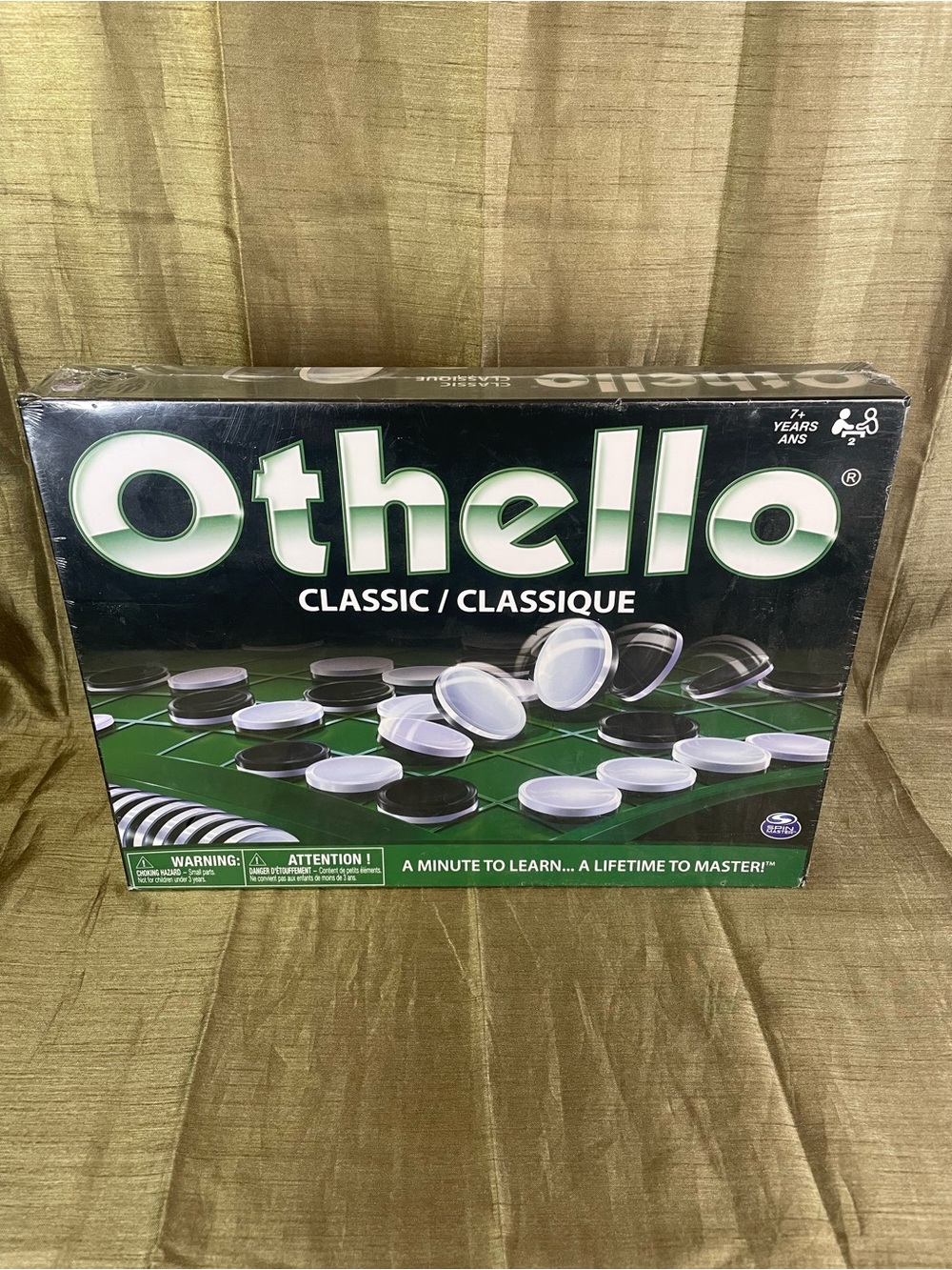Othello Classic Strategy Board Game by Spin Master NIB Sealed